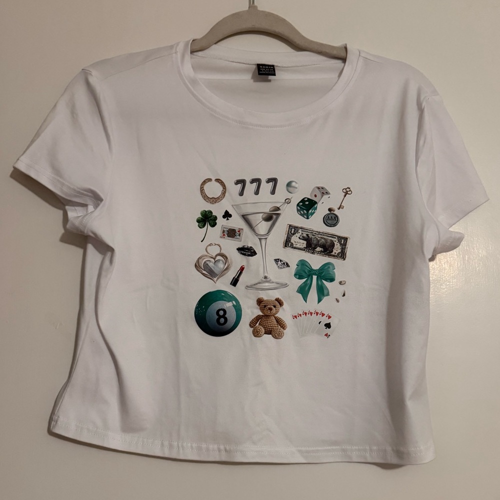 SHEIN Classic White Tee